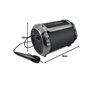 Caliber Karaoké complet - Haut parleur avec microphone - Bluetooth - FM - USB - SD - Autonomie 6h - Puissance 15 W - Noir
