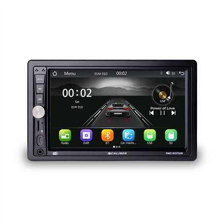 Caliber RMD807DAB Autoradio 2-DIN Dab+ avec écran Tactile 7 Pouces