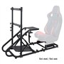 Cockpit Simulation avec support d'écran (excl. Siège Sport), Noir