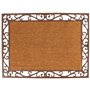 Esschert Design LH48 Fallen Fruits Paillasson en Fonte avec Fibre de Coco Marron 75 x 55 cm