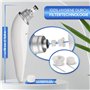 GRUNDIG Nettoyeur de pores - Élimination rapide et durable des points noirs - Aspirateur de pores sans fil avec 5 niveaux d'acti