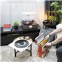 Fenton RP180 Platine Vinyle Lecteur CD Design Retro - Bois Foncé, Récepteur Bluetooth, Haut-Parleurs Intégrés, 33, 45 et 78 Tour
