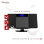 Audizio Nimes Radio Bluetooth Stéréo 50W - Noir, avec Lecteur CD, Lecteur MP3/USB, 20 Stations Préréglées, Écran LCD, Idéale pou