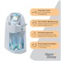 Diaper Champ Seau a couches - Blanc/Argent