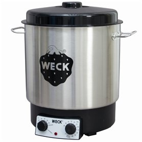 WECK Stérilisateur électrique WAT 25 (stérilisateur / cuiseur à vapeur en acier inoxydable