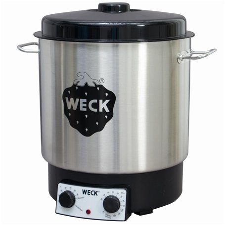 WECK Stérilisateur électrique WAT 25 (stérilisateur / cuiseur à vapeur en acier inoxydable