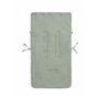 Jollein 025-811-65371 Chancelière tricotée pour siège bébé stonegreen 82 x 42 cm