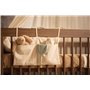 Jollein Lot de 3 langes en mousseline pour bébé - Nostalgic Ride - 70 x 70 cm - 100% coton - Lingettes pour bébé - Certifiées Oe