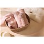 Jollein Hochet pour bébé - Ours en peluche - Rose sauvage - Boucle - 100% polyester - 22 x 9 x 20 cm