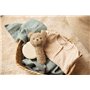 Jollein Hochet pour bébé - Ours en peluche - Vert olive - Boucle - 100% polyester - 22 x 9 x 20 cm