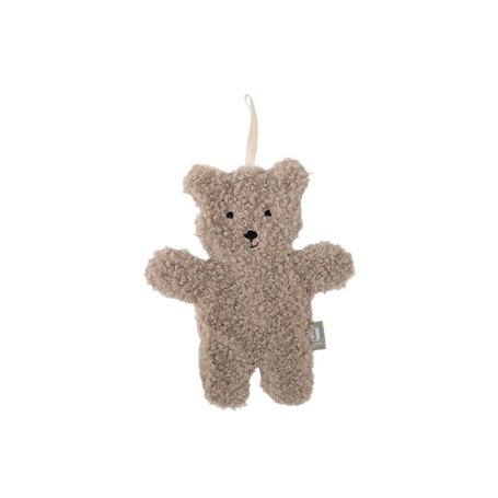 Jollein Doudou pour bébé - Teddy Bear - Vert olive - Doudou - 100% polyester - Ours en peluche