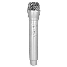 Boland 30846 - Microphone Popstar argenté
