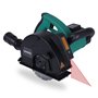 VONROC Rainureuse Béton et Pierre à Laser 1700W - 2 Disques Diamants 150mm - Guide Laser