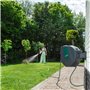 VONROC Enrouleur de Tuyau Automatique Mural 25M - Kit Complet pour Arrosage Facile et Efficace - Support Mural, Buse d’Arrosage 