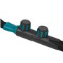 VONROC Kit d'Outils de Jardin 4 en 1 - Système Vfix - Ensemble Outils Jardinage - Feuillage, Balai, Houe et Cultivateur - pour E