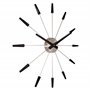 NeXtime 2610zw Plug Inn Horloge Plastic Noir
