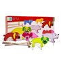 BS Toys Croquet Jr - Jeux De Lancer pour L'Extérieur - À Partir De 3 Ans - Parfait pour Les Anniversaires d'enfants - Jeux De Mo