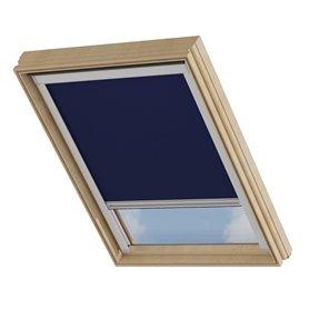 Cocoon Store Occultant M04 Rideau Thermique - Store pour Fenetre de Toit - Isolant Thermique - Bleu Foncé