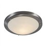 Qazqa yuma - Plafonnier - 1 lumière - Ø 310 mm - Acier - Design