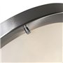 Qazqa yuma - Plafonnier - 1 lumière - Ø 310 mm - Acier - Design, Moderne - éclairage extérieur - Salle de bains