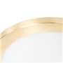 Qazqa yuma - Plafonnier - 2 lumière - Ø 41 cm - Doré/Laiton - Moderne - éclairage extérieur - Salle de bains