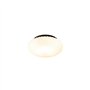 Qazqa nohmi - Plafonnier - 1 lumière - Ø 23 cm - Blanc - Classique/Antique - éclairage extérieur - Salon I Chambre I Cuisine I S