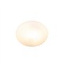 Qazqa nohmi - Plafonnier - 1 lumière - Ø 23 cm - Blanc - Classique/Antique - éclairage extérieur - Salon I Chambre I Cuisine I S