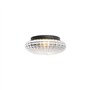 Qazqa nohmi - Plafonnier - 1 lumière - Ø 23 cm - Transparent - Classique/Antique - éclairage extérieur - Salon I Chambre I Cuisi