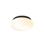 Qazqa nohmi - Plafonnier - 1 lumière - Ø 30 cm - Blanc - Classique/Antique - éclairage extérieur - Salon I Chambre I Cuisine I S
