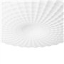 Qazqa nohmi - Plafonnier - 1 lumière - Ø 30 cm - Blanc - Classique/Antique - éclairage extérieur - Salon I Chambre I Cuisine I S