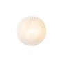 Qazqa nohmi - Plafonnier - 1 lumière - Ø 30 cm - Blanc - Classique/Antique - éclairage extérieur - Salon I Chambre I Cuisine I S