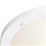 Qazqa yuma - Plafonnier - 2 lumière - Ø 41 cm - Blanc - Moderne - éclairage extérieur - Salle de bains