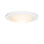 Qazqa yuma - Plafonnier - 2 lumière - Ø 41 cm - Blanc - Moderne - éclairage extérieur - Salle de bains