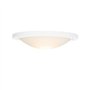 Qazqa yuma - Plafonnier - 2 lumière - Ø 41 cm - Blanc - Moderne - éclairage extérieur - Salle de bains