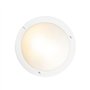 Qazqa yuma - Plafonnier - 2 lumière - Ø 41 cm - Blanc - Moderne - éclairage extérieur - Salle de bains