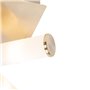 Qazqa bath - Plafonnier - 4 lumière - L 23 cm - Doré/Laiton - Moderne - éclairage extérieur - Salle de bains