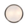Qazqa flavi - Plafonnier - 2 lumière - Ø 28 cm - Acier - Moderne - éclairage extérieur - Salle de bains