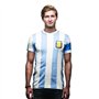 copa Bombonera Sky View T-Shirt, Grey Mêlée 6543 Blanc/Bleu Ciel