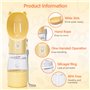 Nobleza - 250ML Bouteille d'eau Portable pour Chien pour Chien Chat avec 180g Récipient de Nourriture, Distributeur d’Eau pour A
