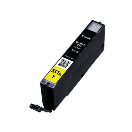 Cartouche d'encre originale Canon CLI-551Y XL IP7250/MG5450 Jaune 29,99 €