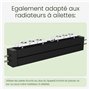 SpeedComfort Ventilateur de Radiateur Kit d'Extension – ventilateur de radiateur écoénergétique – chauffage 2x plus rapide – Jus
