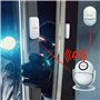 tiiwee A2 Alarme Détecteur de Mouvement avec Télécommande - Allarme Garage - Alarm Porte - 120 DB Sirène - Extensible