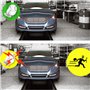 tiiwee A2 Alarme Détecteur de Mouvement avec Télécommande - Allarme Garage - Alarm Porte - 120 DB Sirène - Extensible