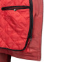 Urban Leather Mixte Leren Bikerjack 58 Urban Vestes pour femme, Rouge, 5XL EU