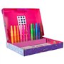 Disney Princess - Spray Pen Set Deluxe (DP22368) - Kit de Stylos Pulvérisateurs pour Colorier et Dessiner - 12 Stylos et 16 Poch