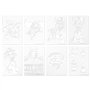 Paw Patrol - Spray Pen Set Deluxe (PW22368) - Kit de Stylos Pulvérisateurs pour Colorier et Dessiner - 12 Stylos et 16 Pochoirs 