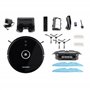 Blaupunkt Laser Robot Aspirateur, Navigation Lidar, Robot aspirateur Laveur 3-1, Multi-étage Cartographie, 3000Pa, Parfait pour 