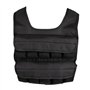 VirtuFit Gilet lesté réglable Pro - 10 kg - Noir - Gilet d'entraînement - Musculation