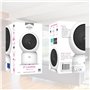 ELRO CI5000 Indoor WiFi IP Security Camera with Motion Sensor and Night Vision Full HD 1080P Security Camera with Siren