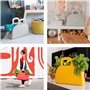 Fatboy® Sjopper-Kees Anthracite | Sac Shopping Design | Magazine de Conception | Shopper Peut également être utilisé comme Porte